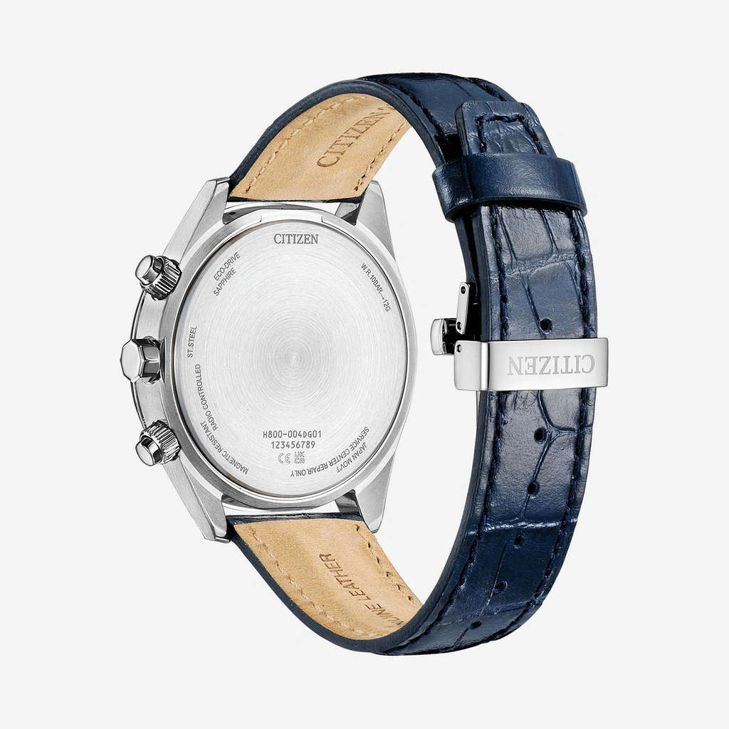 Citizen Radio Controlled herr, läder/stål - AT8260-18A