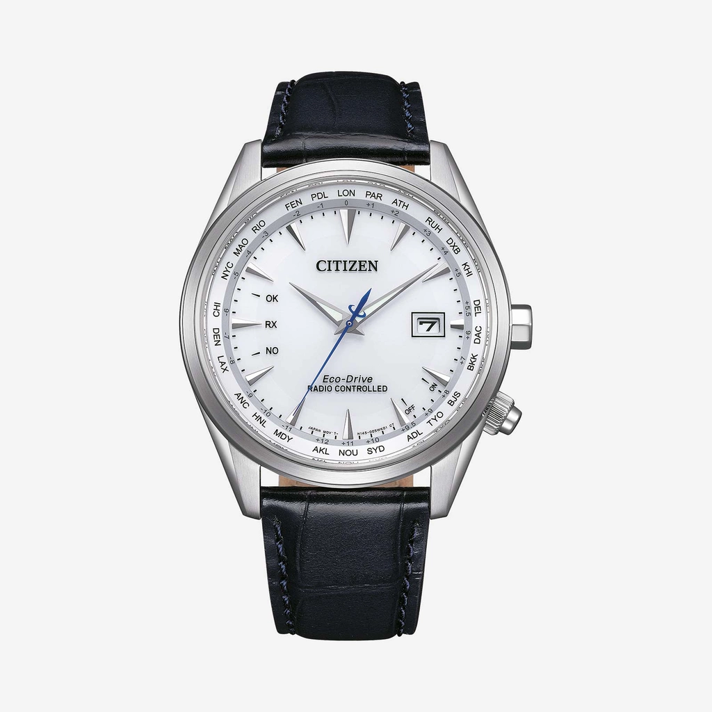 Citizen Eco Drive Radio Controlled läder/stål - CB0270-10A
