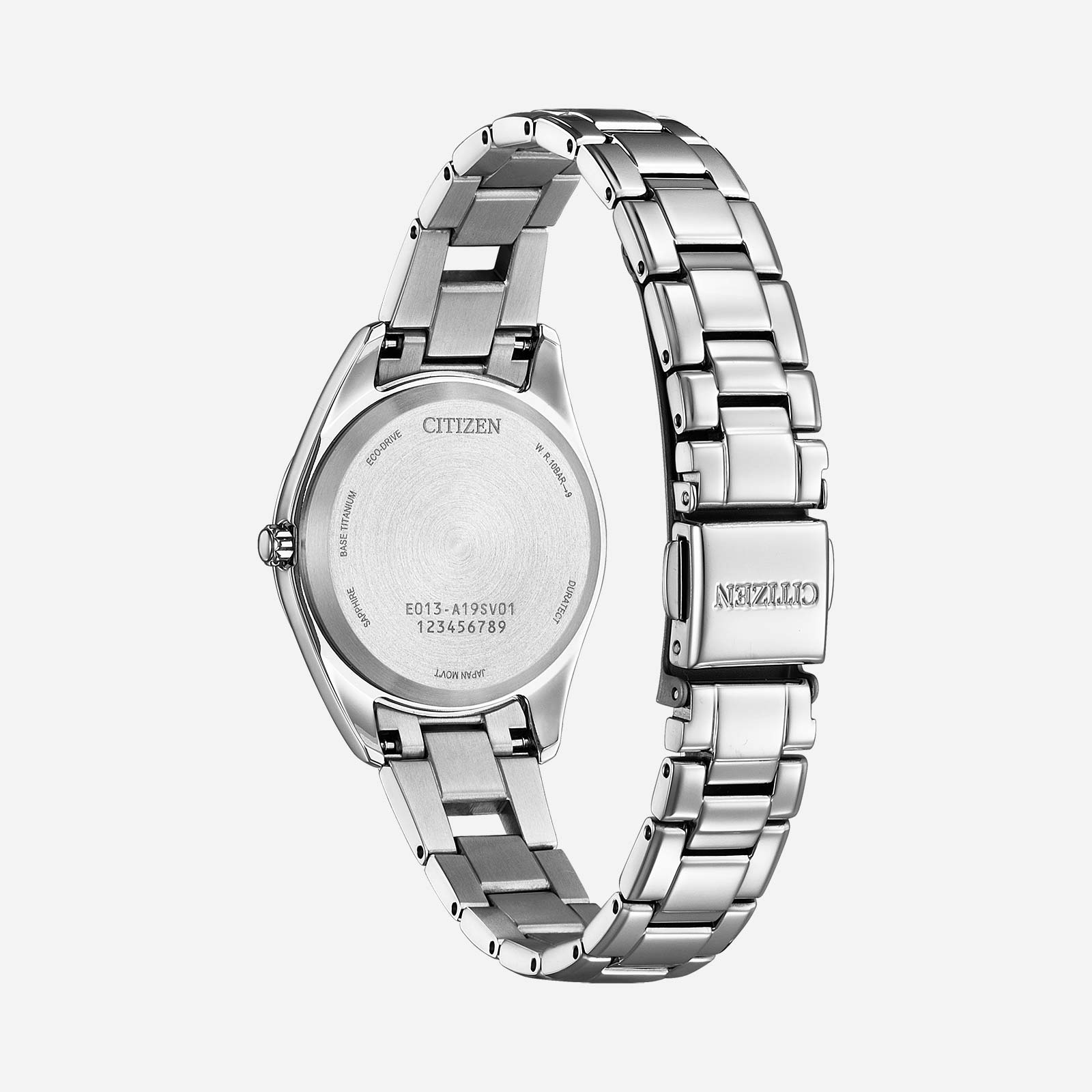 Citizen Super Titanium dam, blå - EW2601-81L