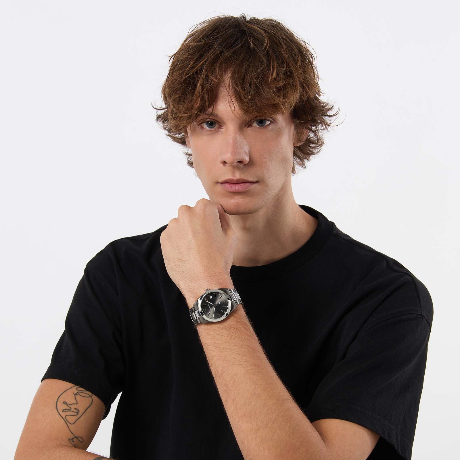 Moretime herrklocka - set med penna, 40 mm