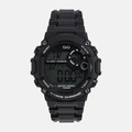 Q&Q herrklocka - digital, svart 48 mm