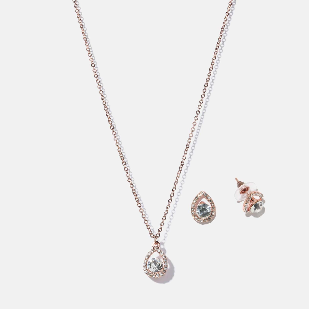 Guldfärgat smyckeset - droppar