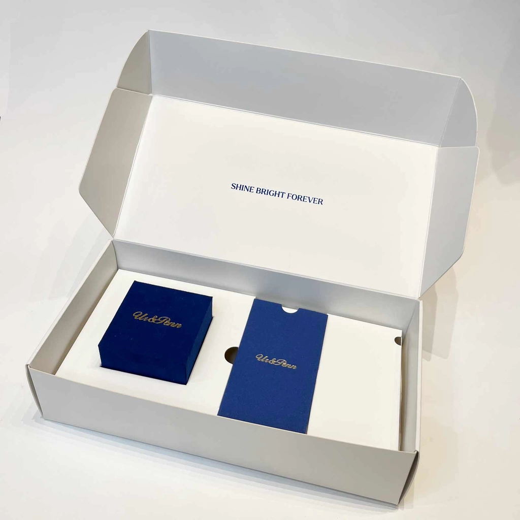 Solitärring 18k guld med 0,3 ct labbodlad diamant - 15,5