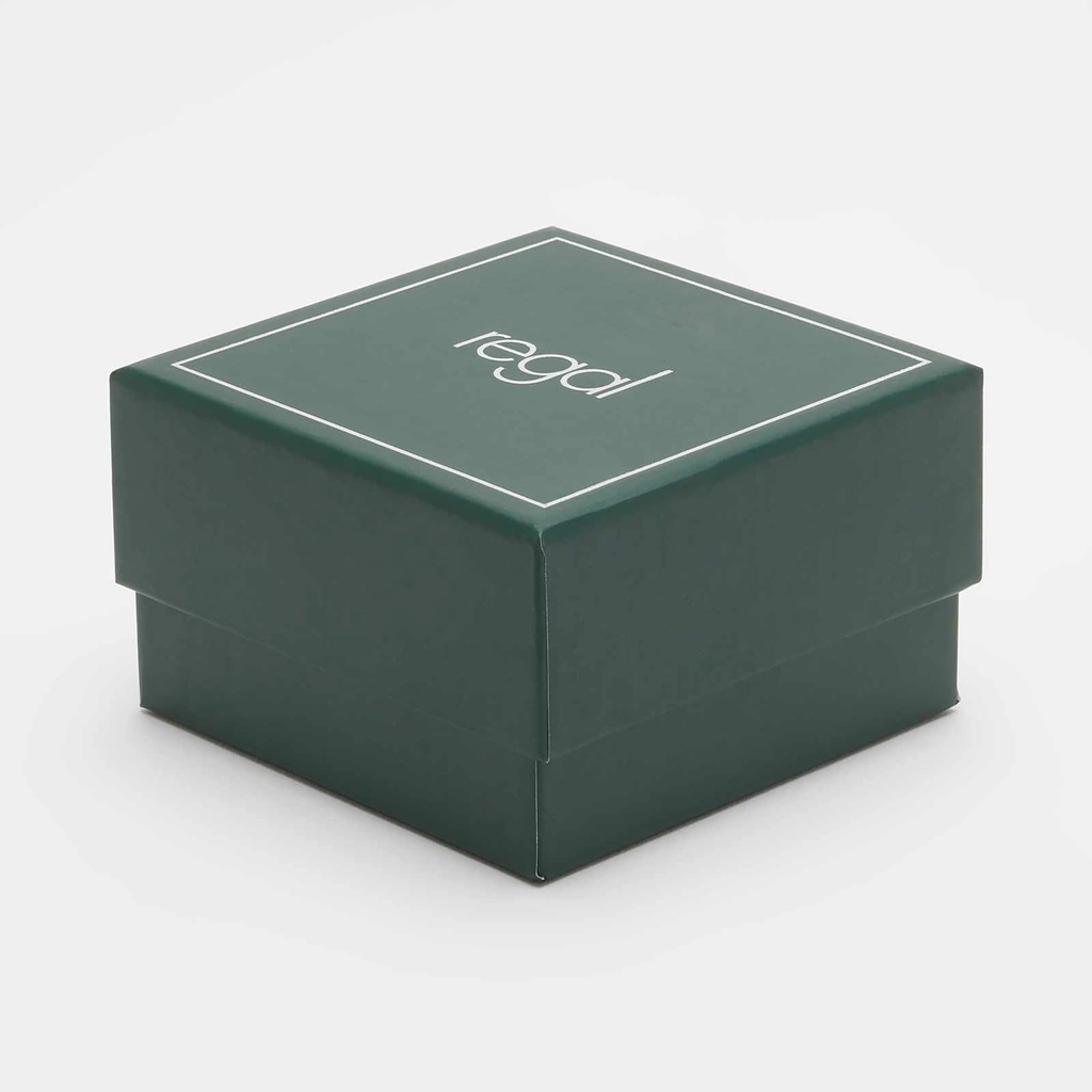 Regal klockset herr - metallband, silverton 41mm