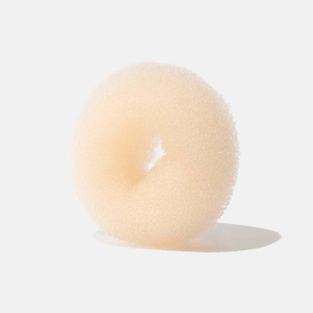 Beige hårdonut - 10 cm
