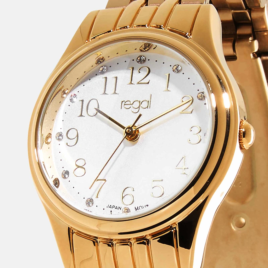 Regal damklocka - guld/vit, 28mm