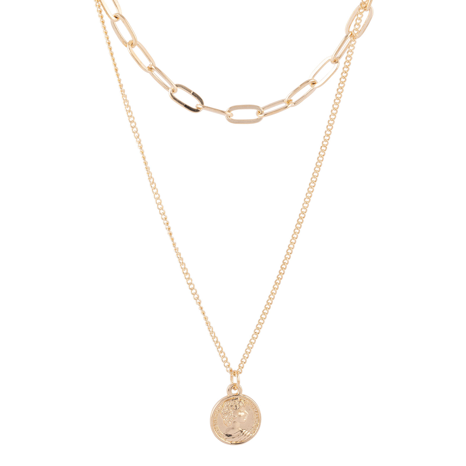 Montini Halsband dubbla kedjor