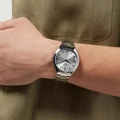 Regal herrklocka - silverton, metallband, 41mm