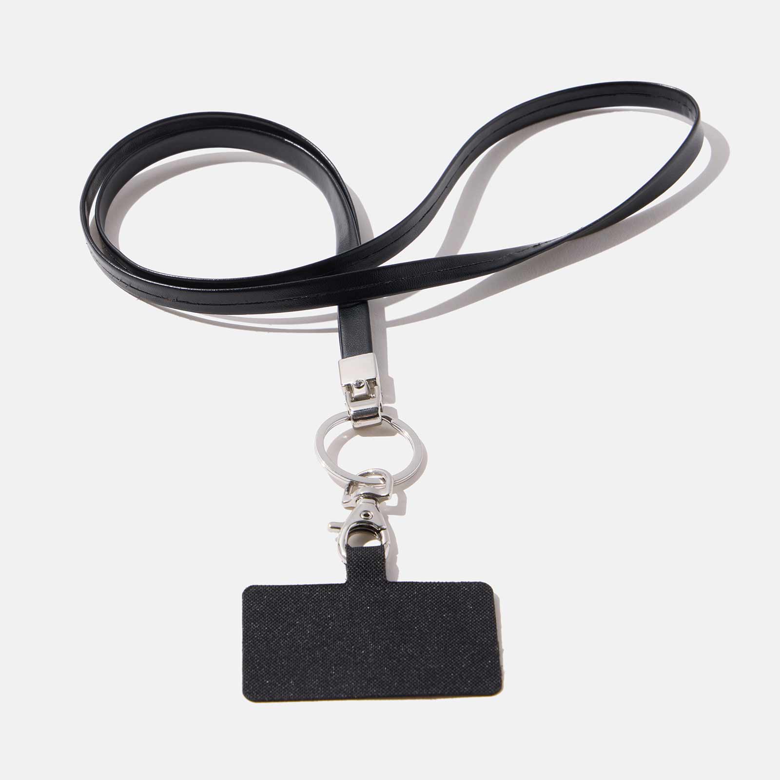 Svart mobilband i plast