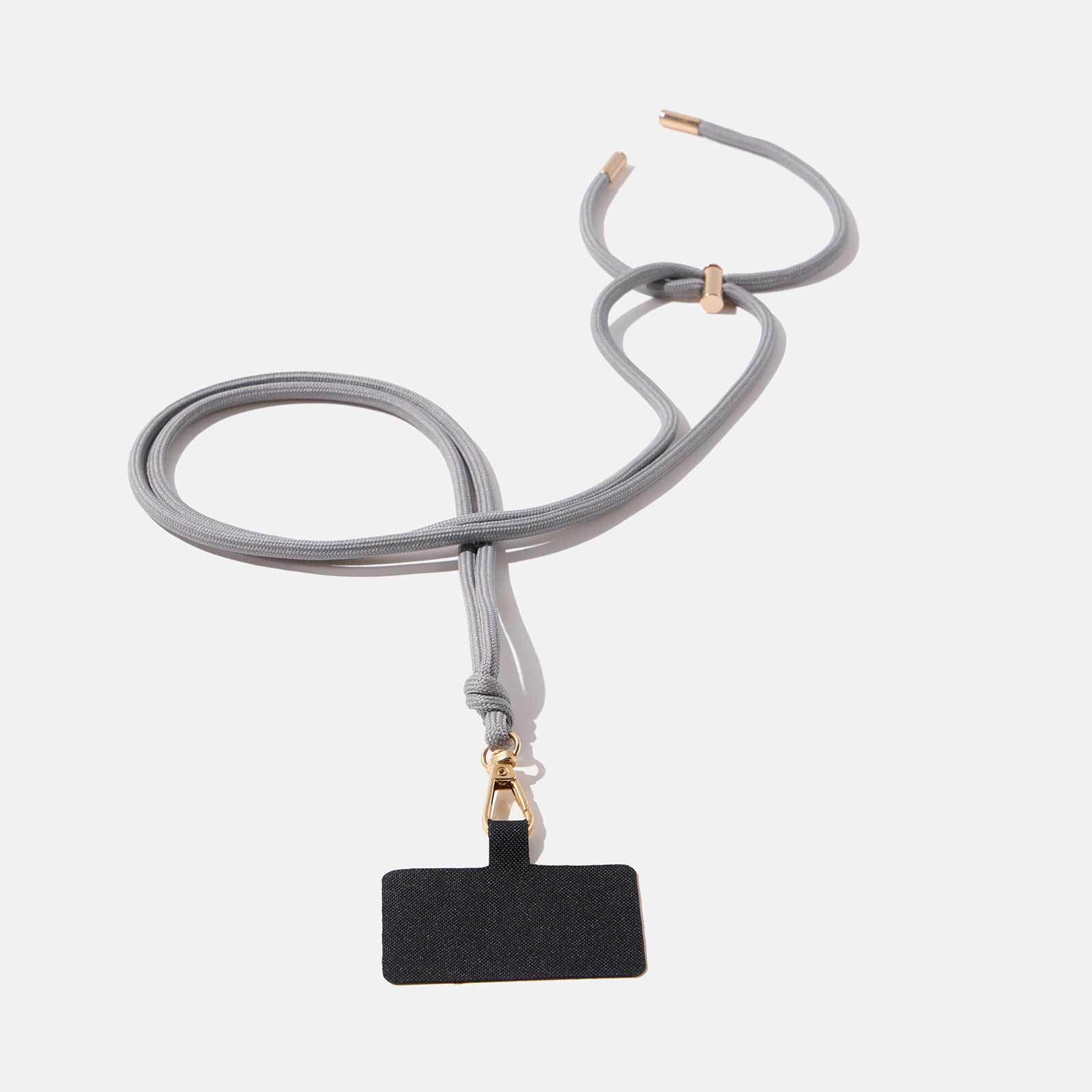 Grått mobilband - snodd