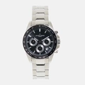 Jacques Lemans Liverpool - klockset herr, stål/svart, 41 mm