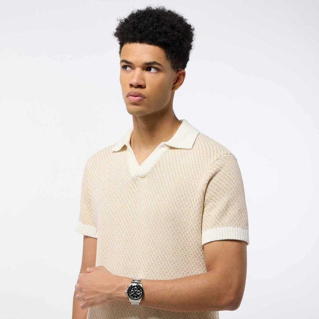 Jacques Lemans Liverpool - klockset herr, stål/svart, 41 mm