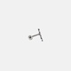 Ear Piercing - stud med orm