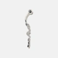 Navelpiercing barbell - hängande orm