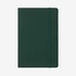 Mörkgrön anteckningsblock i konstläder - A5