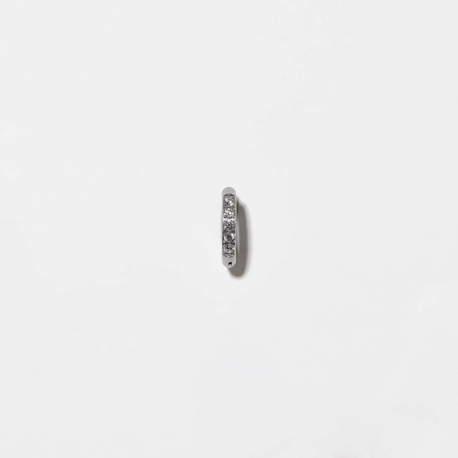 Ear Piercing - Hoop med stenar, 6mm