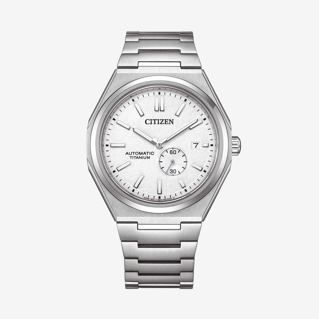 Citizen Super Titanium automatisk - stål/vit NJ0180-80A