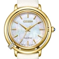 Citizen L Arcly Eco-Drive damklocka guld/vit - EM1092-64D