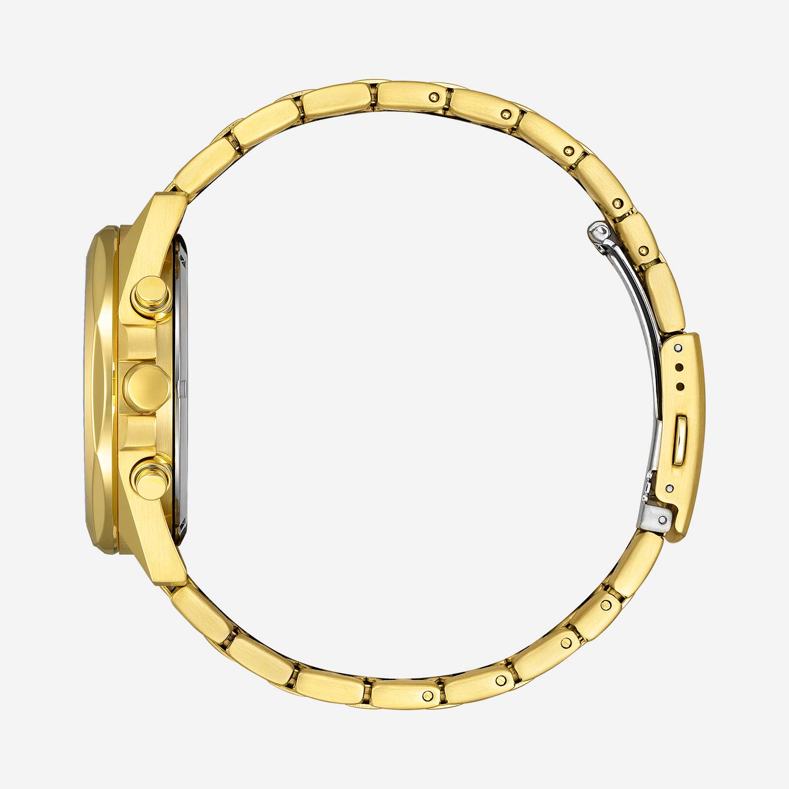 Citizen Eco-Drive Chrono, guld/vit - CA4592-85A