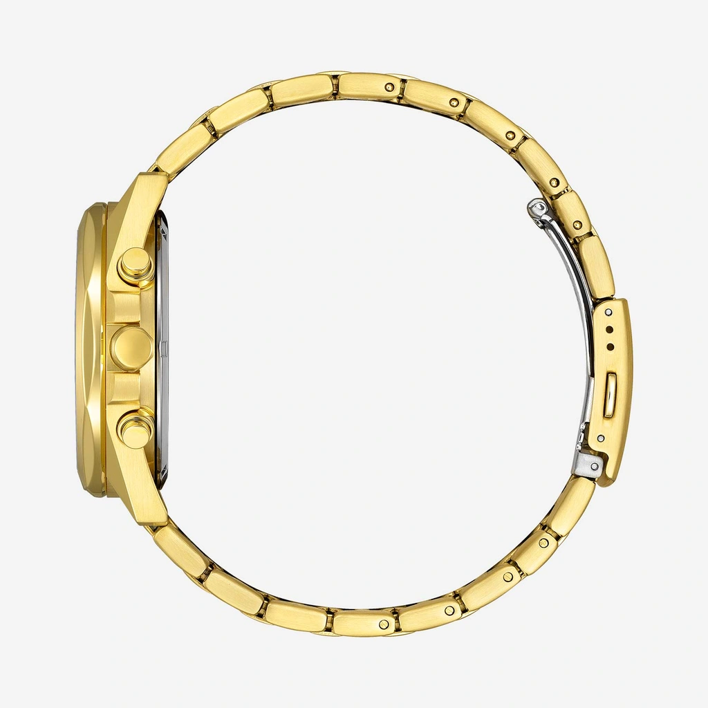 Citizen Eco-Drive Chrono, guld/vit - CA4592-85A