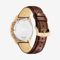 Citizen Eco-Drive Chrono, guld/brun - CA4593-15A