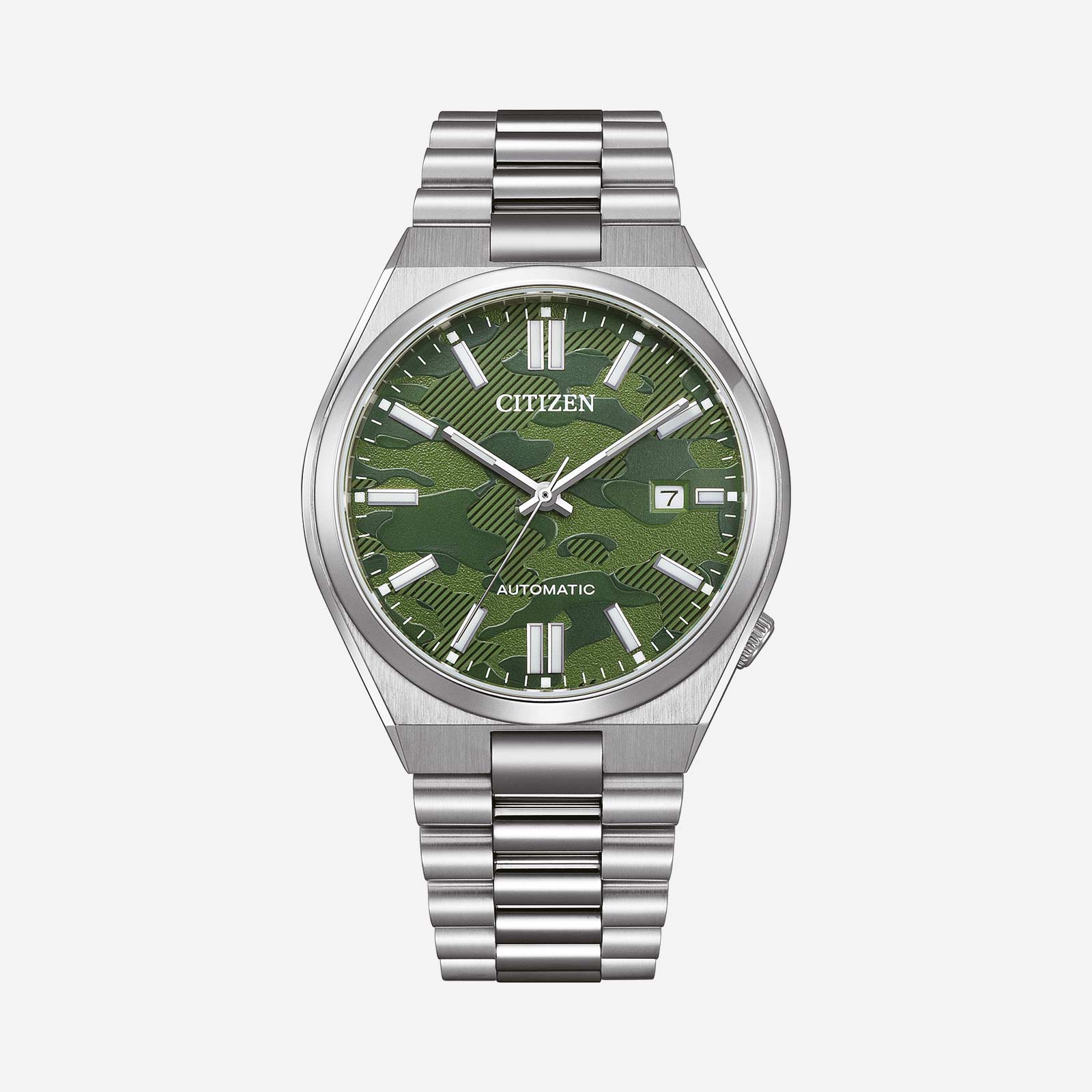 Citizen Tsuyosa automatisk herr - stål/militär NJ0159-86X