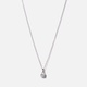 Halsband äkta silver - hänge Kubisk Zirkonia