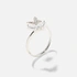 Ring i äkta silver - fjärilar, 52