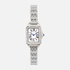 Ivy n Rox Chic damklocka - silver/vit, 16x27mm