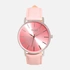 Regal klocka - rosa band, silver/rosa, 40mm