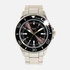 Regal herrklocka - metall, silver/svart, 44mm