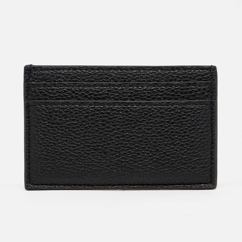 Korthållarer, fem fack - svart konstläder