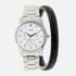 Regal klockset herr - metall, silver/vit, 42mm
