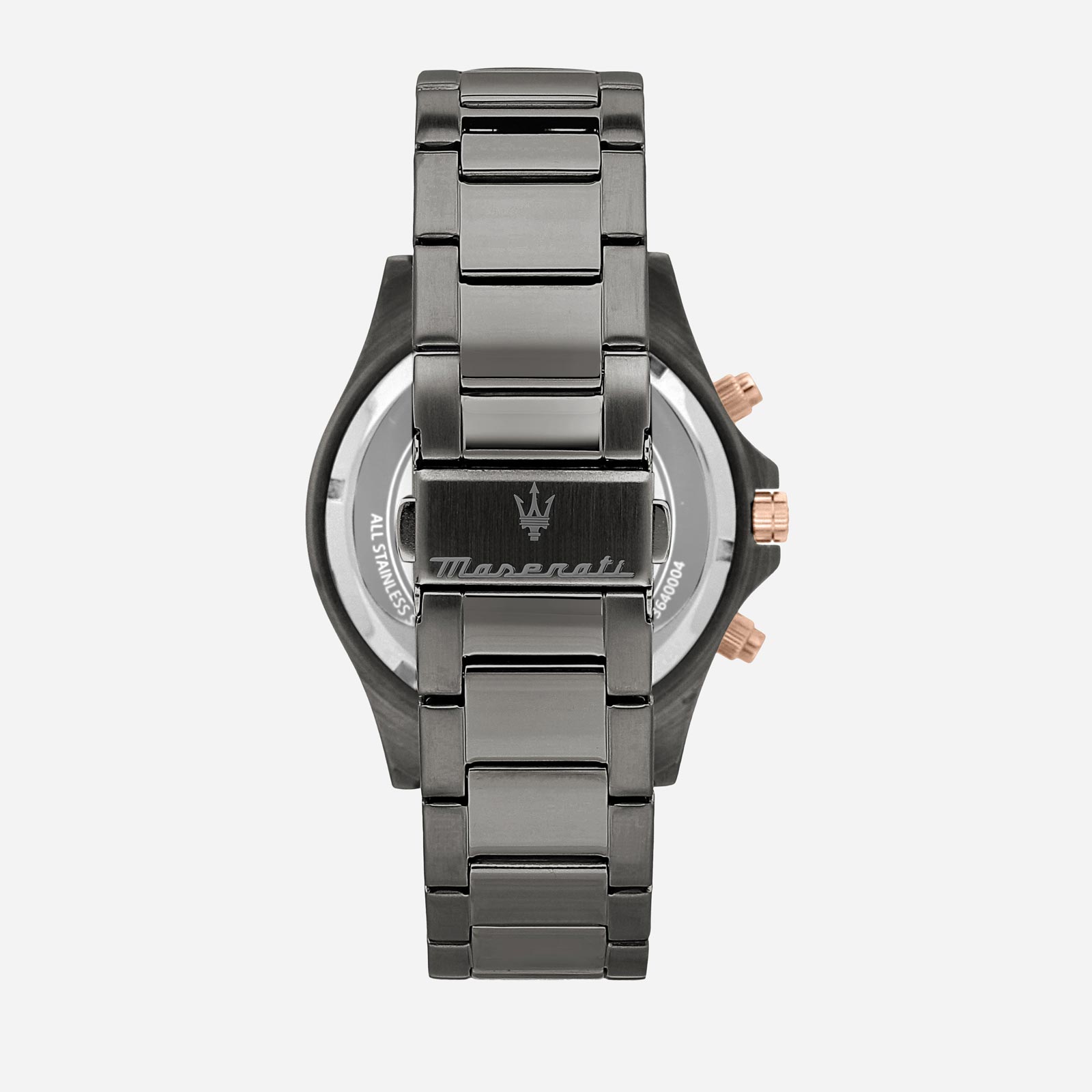 Maserati Sfida metallband blå/svart  - R8873640001