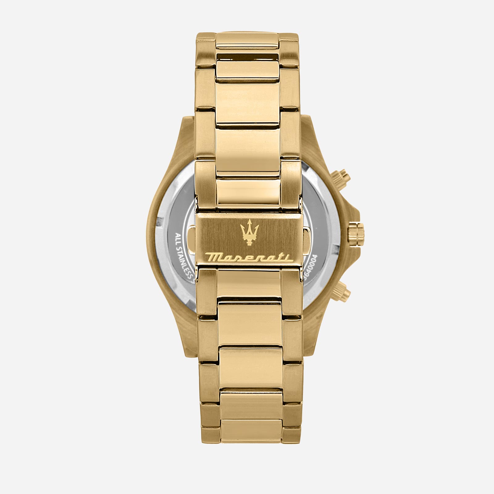 Maserati Sfida metallband blå/guld  - R8873640008