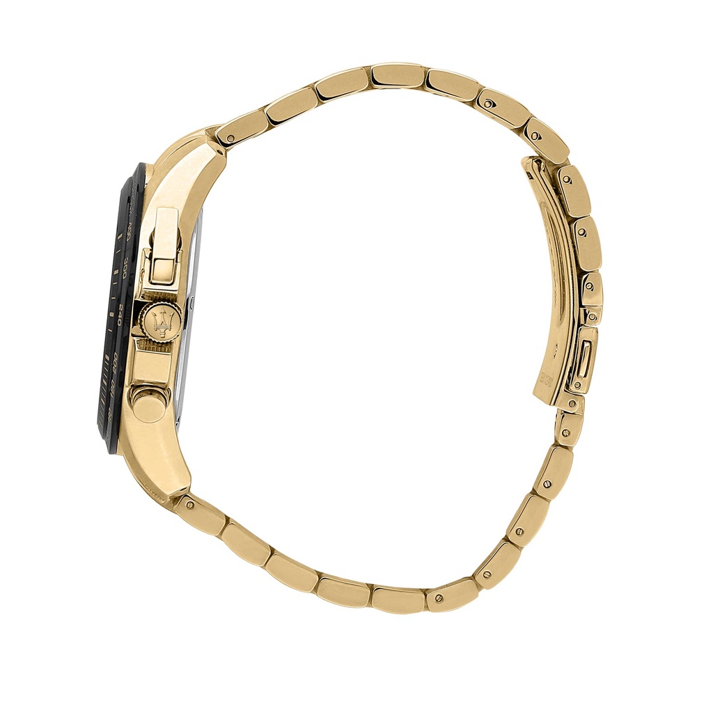 Maserati Traguardo metallband svart/guld  - R8873612041