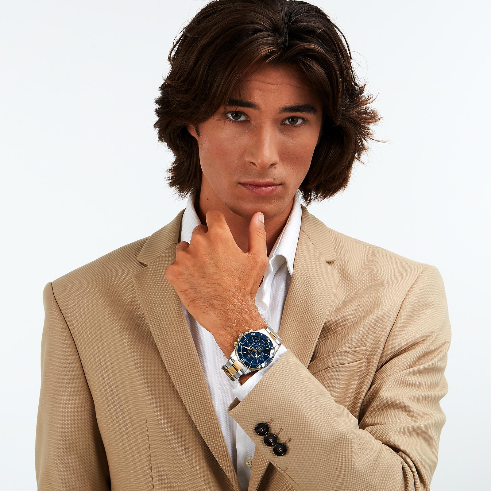 Maserati Competizione metallband blå/bicolor  - R8873600006