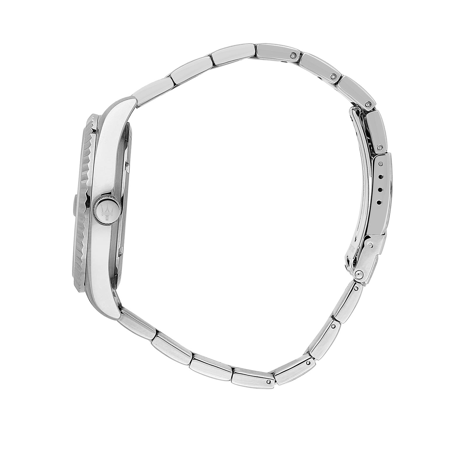 Maserati Competizione metallband svart/stål  - R8853100028