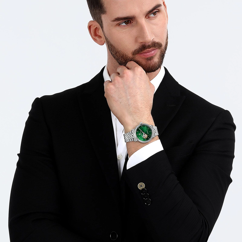 Maserati Epoca automatisk grön/stål  - R8823118010