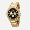 Maserati Stile metallband svart/guld  - R8873642001