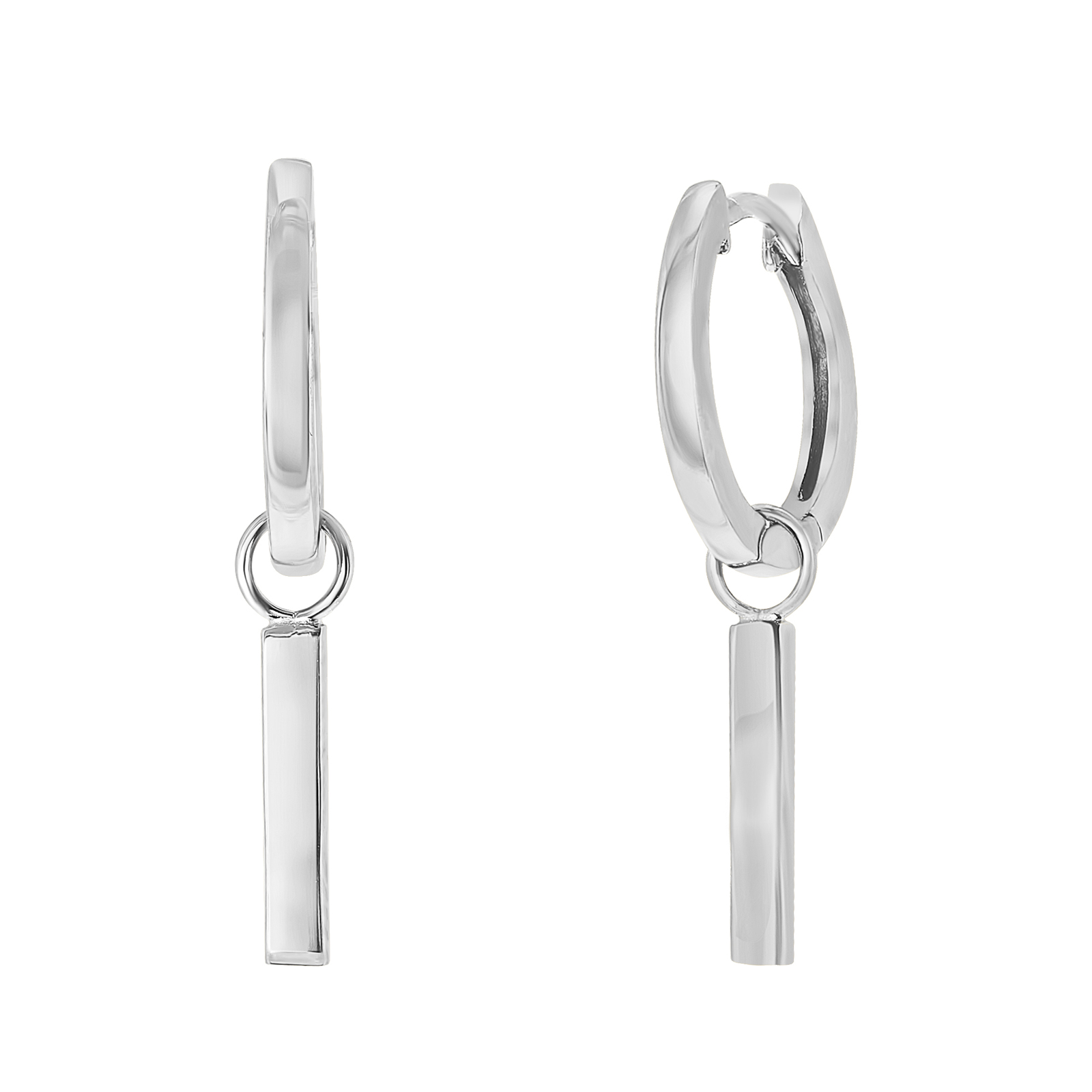 Guldpläterade stålörhängen - Kubisk Zirkonia 3mm