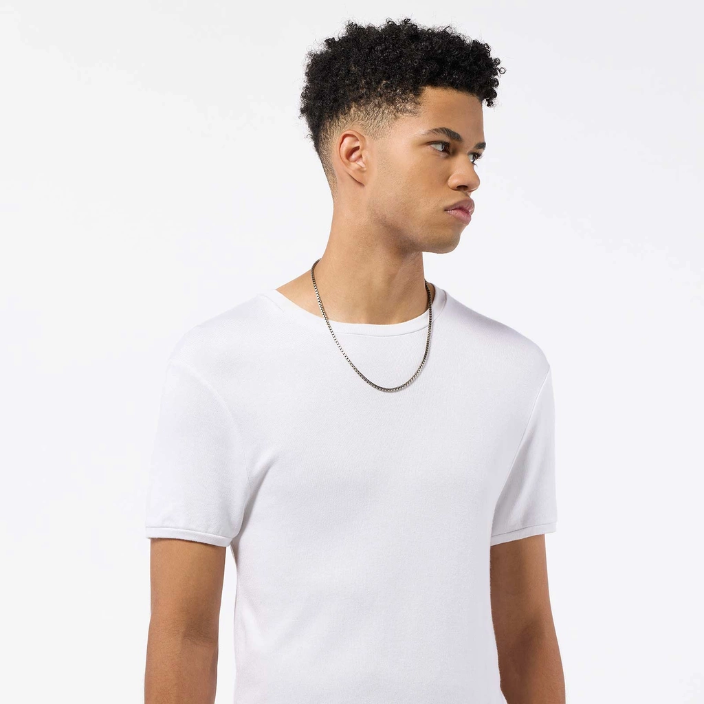 Silverhalsband herr 3mm Venezia 57cm