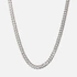 Silverhalsband herr 5,8mm pansar 55cm