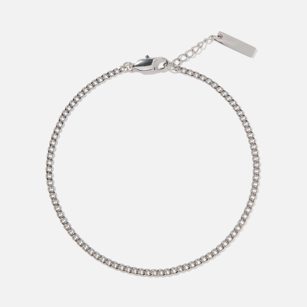 Stålarmband herr - pansar, 18cm