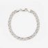 Armband dam i silver, 5,9mm bismarck 18cm