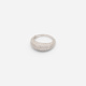 Ring i äkta silver - välvd med Zirkonia