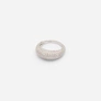 Ring i äkta silver - välvd med Zirkonia