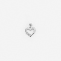Hängsmycke i silver - hjärta & infinitysymbol