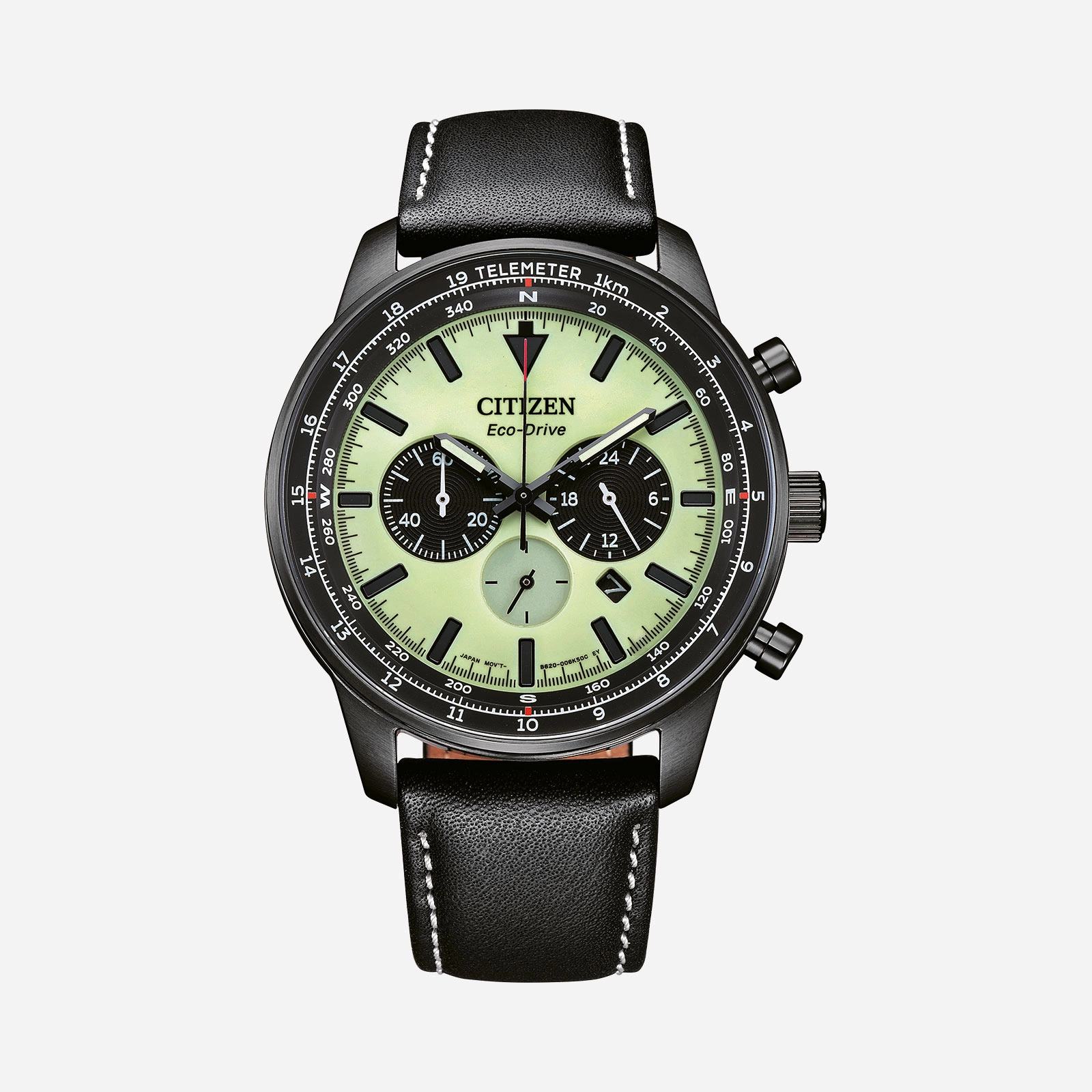 Citizen Aviator Eco Drive Chrono svart CA4505-21X