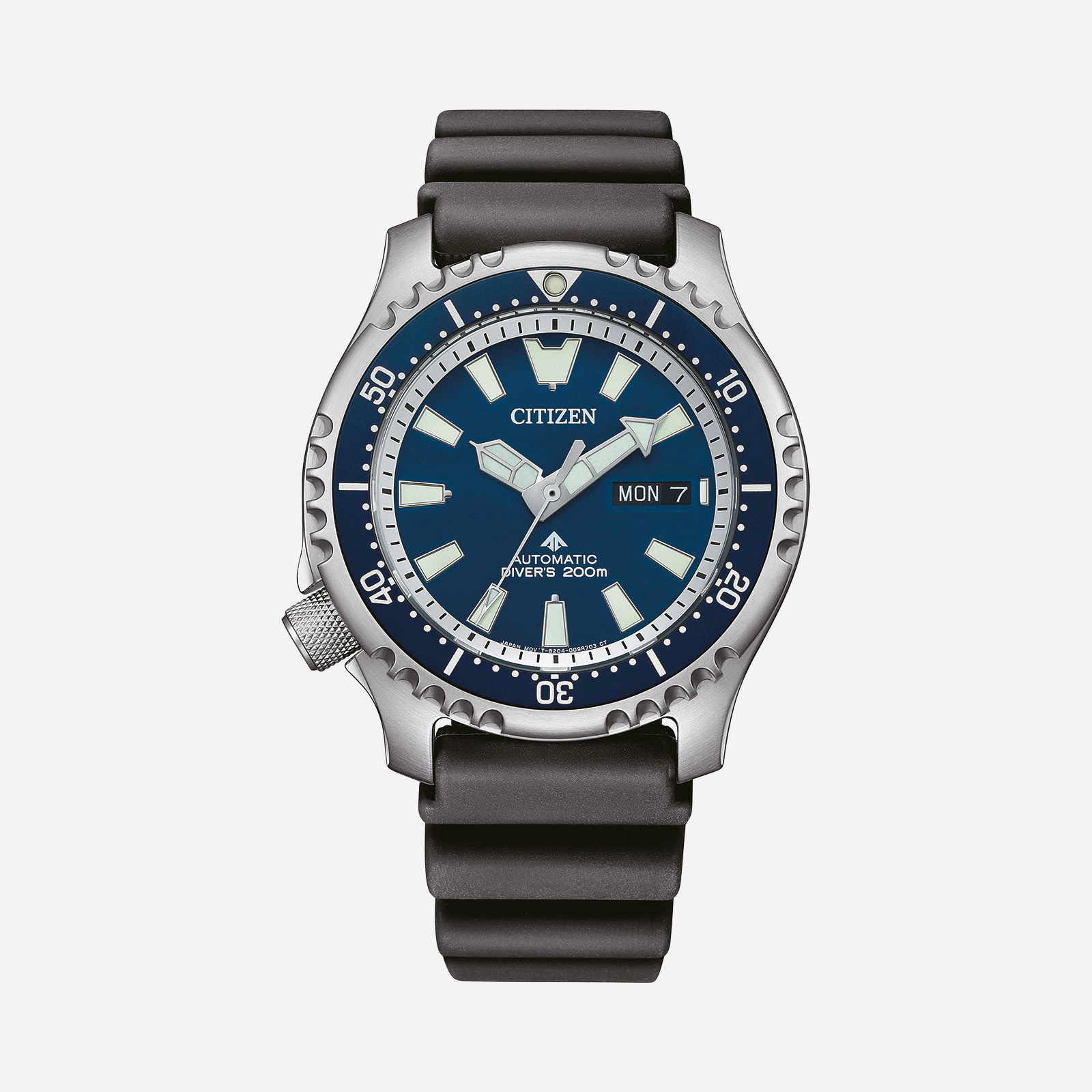 Citizen Promaster Marine Automatic, stål/blå - NY0161-63L